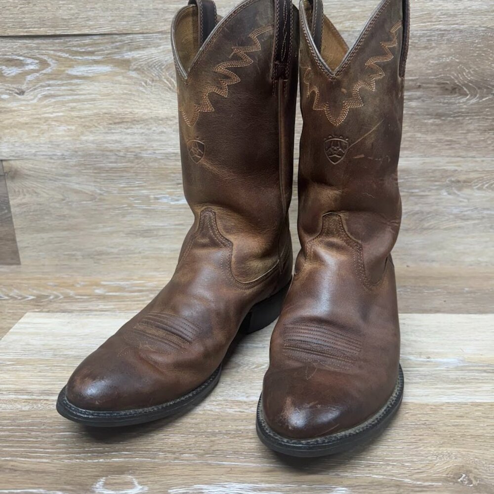 Ariat Sedona Brown Leather Western Boots Men's Size 9